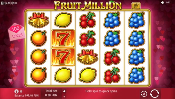 Fruit Million gameplay