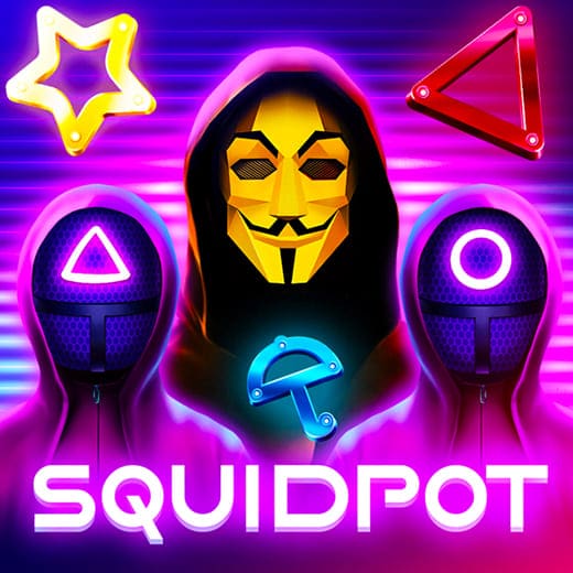 Squidpot slot logo