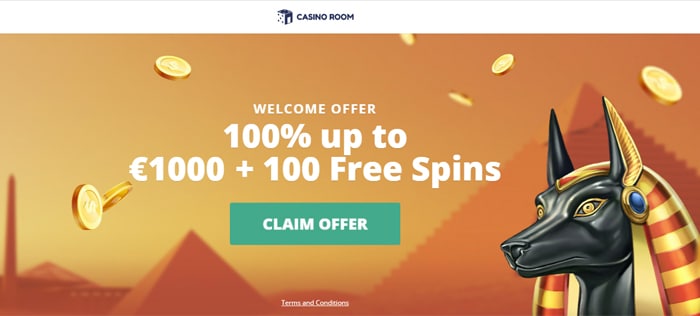 Welcome Offer CasinoRoom
