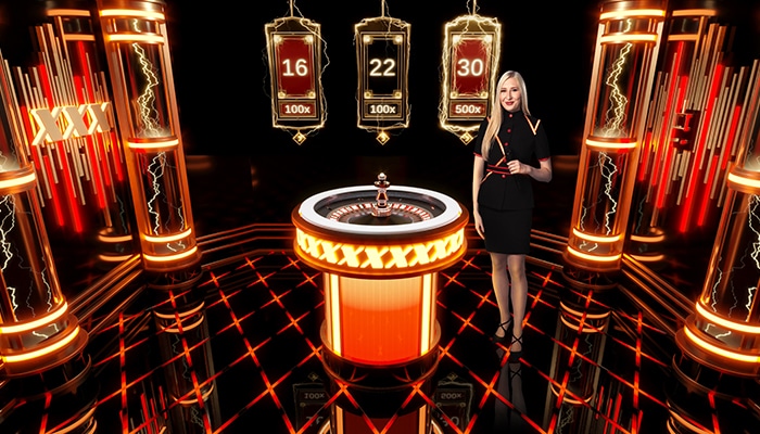 XXXtreme Lightning Roulette powered by Evolution