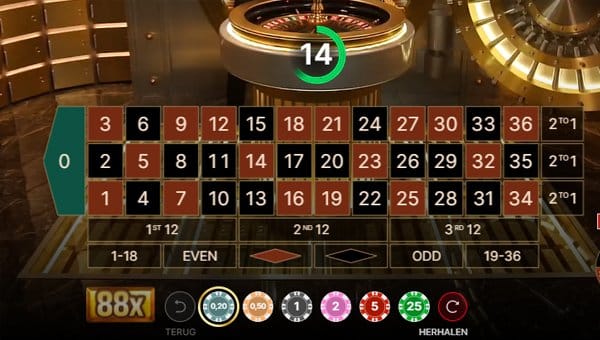 Gold Bar Roulette HT2 og24