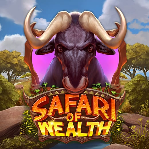 Safari of Wealth slot logo