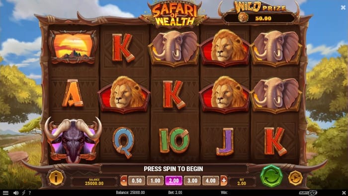 Safari of Wealth gameplay