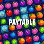 Video slot paytable symbols