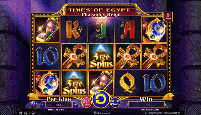 An in-game look at Times of Egypt - Pharaoh’s Reign