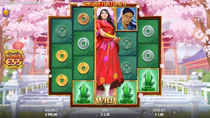Sakura Fortune 2 gameplay
