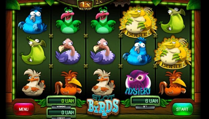Slot Birds powered by Apollo Games
