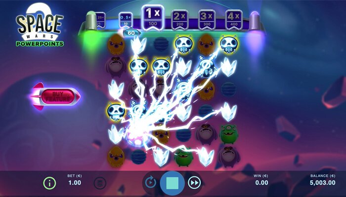 Space Wars 2 Powerpoints by NetEnt