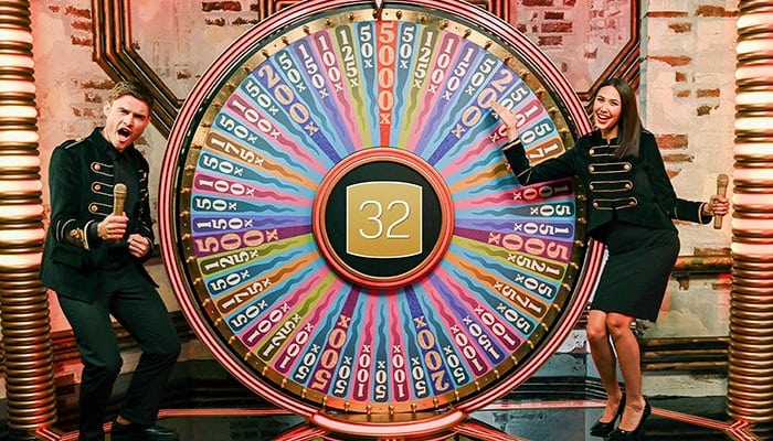 The big wheel with the 5000x multiplier