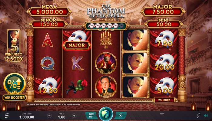 The Phantom of the Opera link and win by Triple Edge Studios