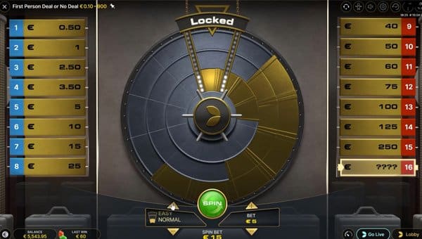 first person deal or no deal qualifyinground