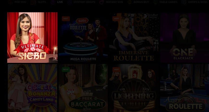 ultimate sic bo ezugi casinos