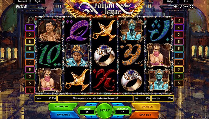 Arabian Legacy is one of the latest slots powered by Platin Gaming