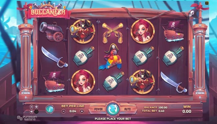 Buccaneer is a very popular slot from Eurasian Gaming