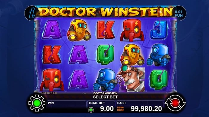 Doctor Winstein is one of their latest slots
