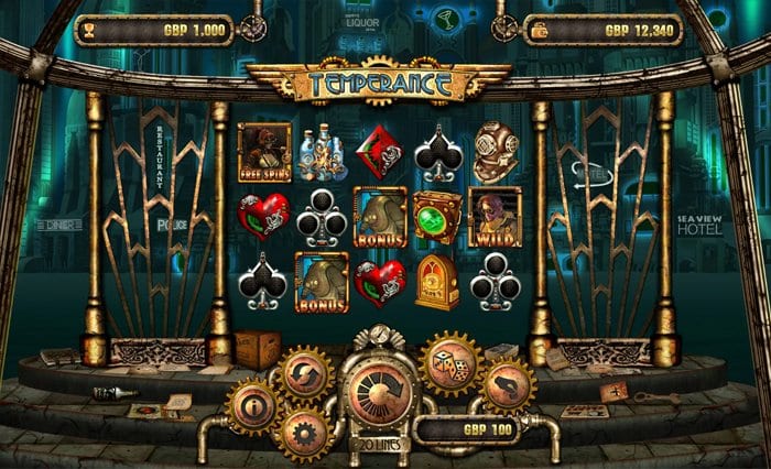 Temperance is a popular slot powered by Old Skool Studios
