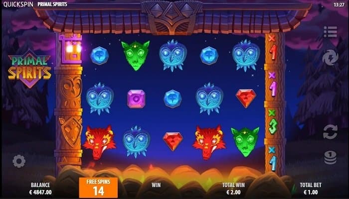 Give Quickspin’s new Primal Spirits slot a try.