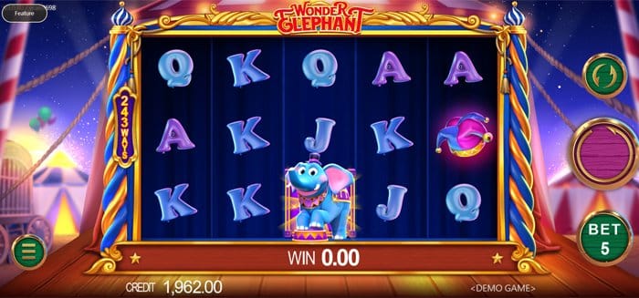 Wonder Elephant is a popular slot powered by JDB