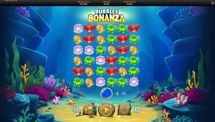 Bubbles Bonanza is a popular slot powered by OneTouch