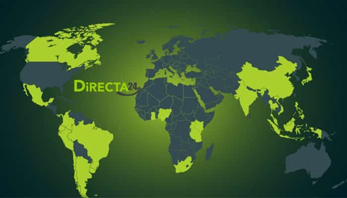 Directa24 is used in many countries