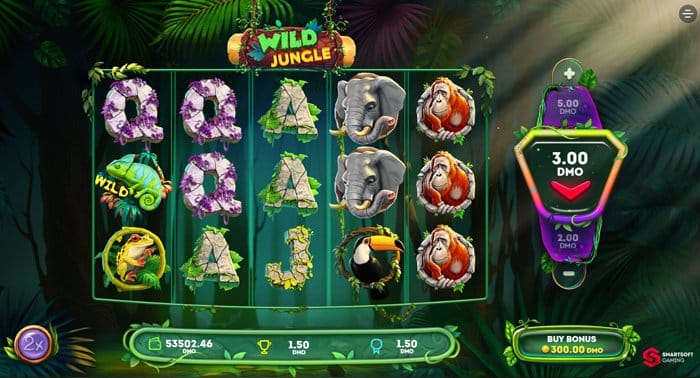 Wild Jungle is a popular slot developed by Smartsoft Gaming