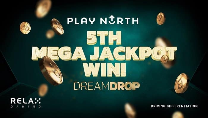 A player at Kansino Casino won the Mega Jackpot on Relax Gaming’s Dream Drop.