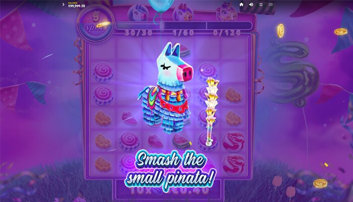 Pinatas and Ponies multiplier feature