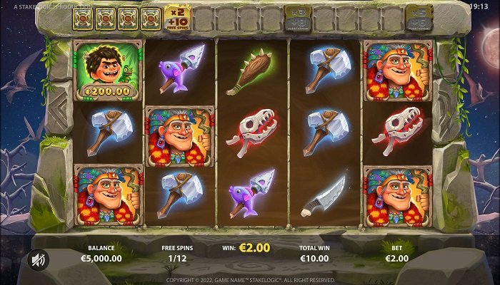 Origins is a feature-packed slot by Stakelogic.