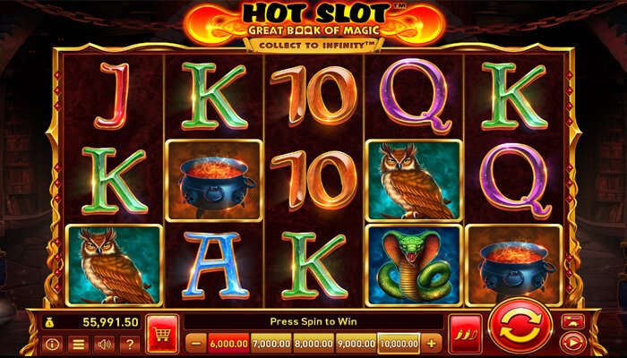 Wazdan's Hot Slot Great Book of Magic Collect to Infinity