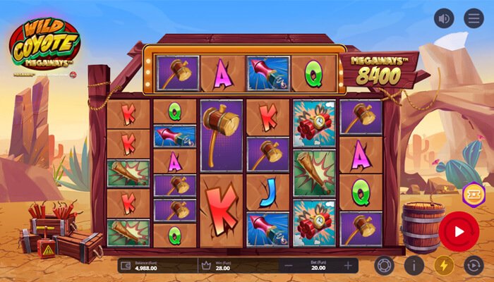 Wild Coyote Megaways by OneTouch Games