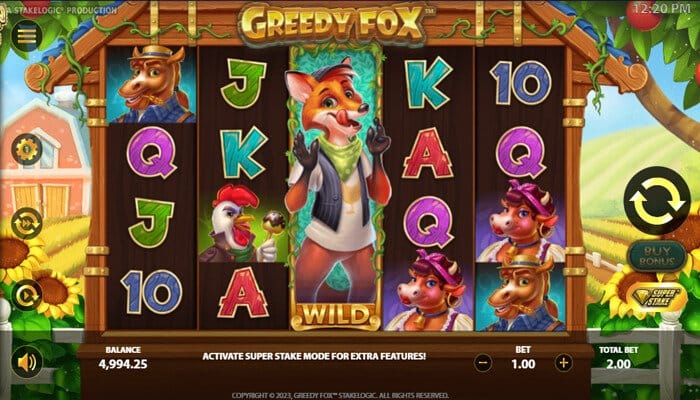 Greedy Fox slot by Stakeogic