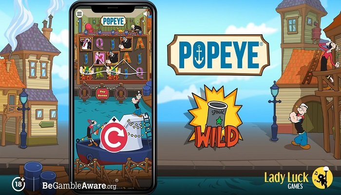 Head over to Betsson to try Lady Luck Games’ Popeye exclusively.