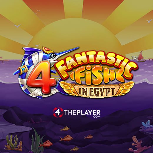 4 Fantastic Fish in Egypt slot logo