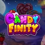 Candyfinity video slot logo