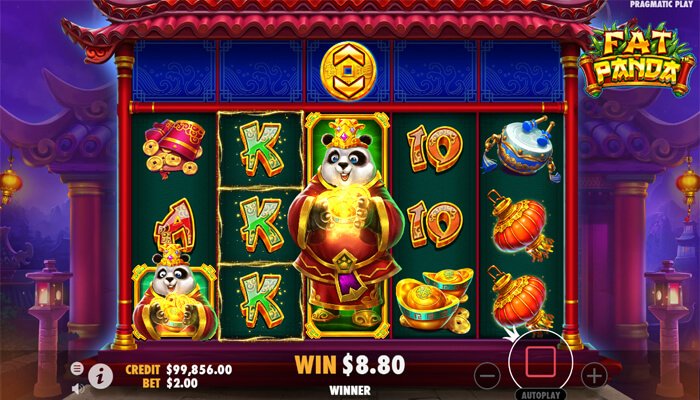 Fat Panda slot features