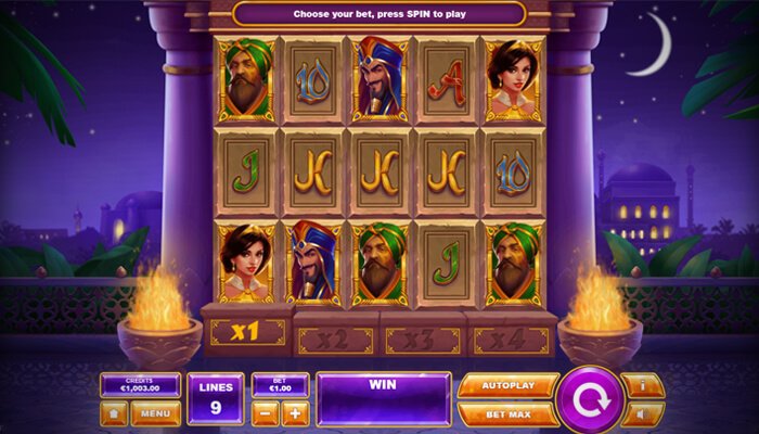 Book of Aladdin by Tom Horn Gaming