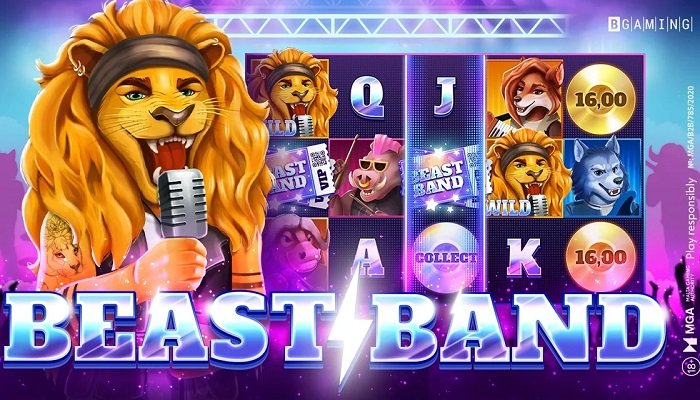 BGaming has released a new slot called Beast Band.