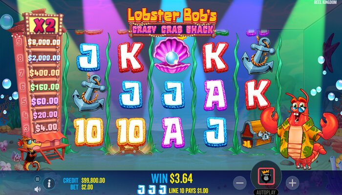 Lobster Bob’s Crazy Crab Shack from Pragmatic Play