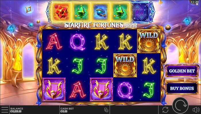 Starfire Fortunes TopHit features