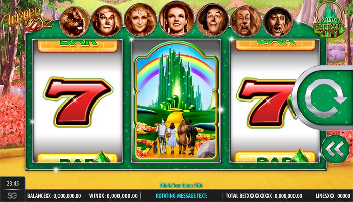 The Wizard of Oz slot