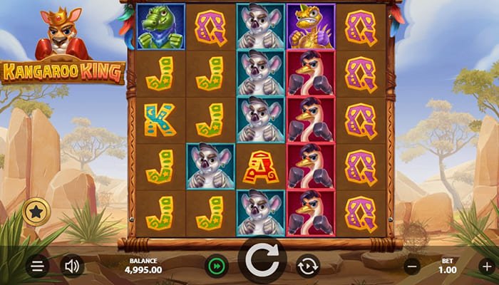 Kangaroo King gameplay
