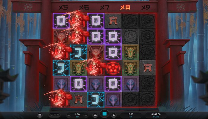 Torii Tumble features