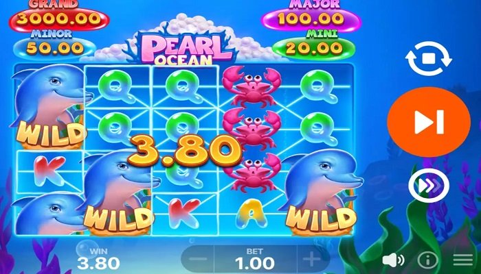 Pearl Ocean: Hold and Win is the latest slot by Playson.