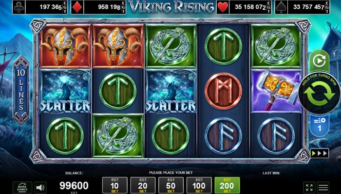 Viking Rising is a popular slot powered by Amusnet Interactive