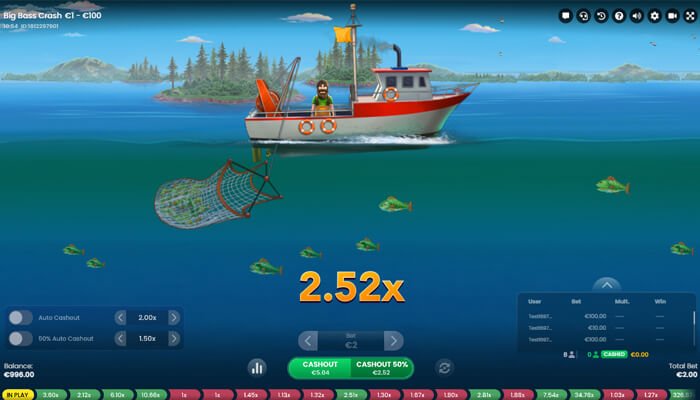 Big Bass Crash Game from Pragmatic Play