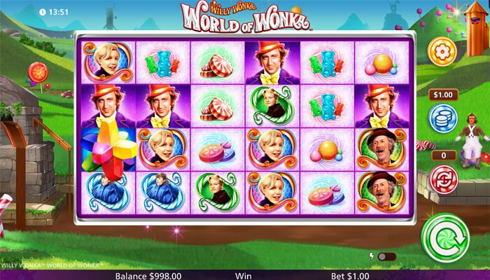 World of Wonka slot from Light and Wonder