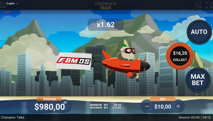 Champion Tales is FBM's only crash game