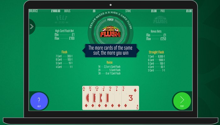 High Card Flush by FELT