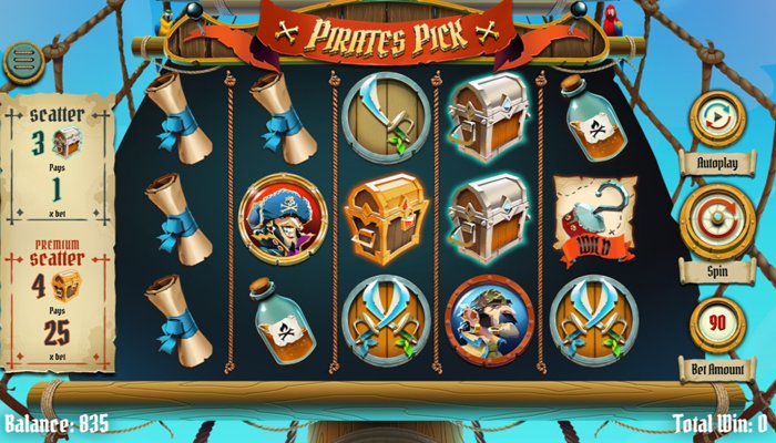 Pirates Pick is one of their latest slots