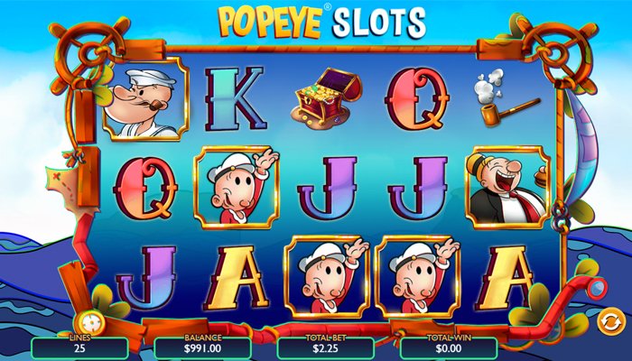 Popeye Slots are very popular